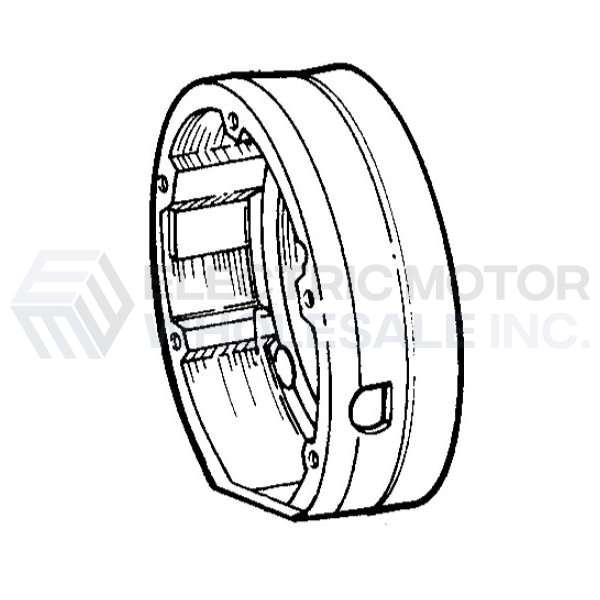 Image for 6-35FT-LB STEARNS 87000 Series IP55 Aluminum 1 Disc Endplate 52270660230F